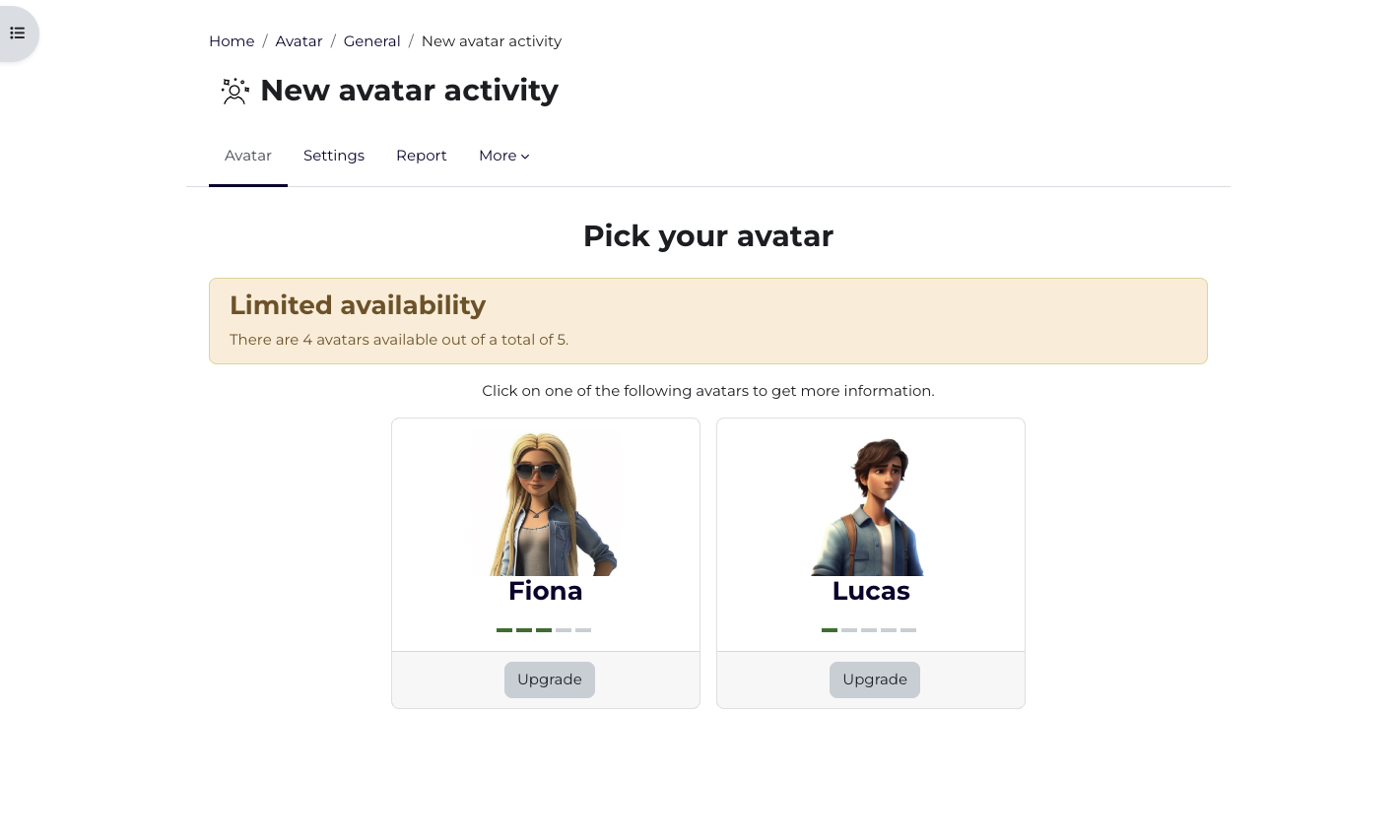 Avatars in Pixar Style